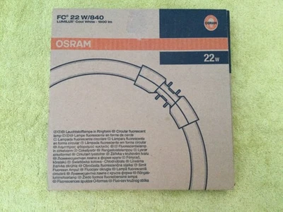 22W T5 2GX13 circular fluorescent tube 840/4000K cool white - Image 1 of 4