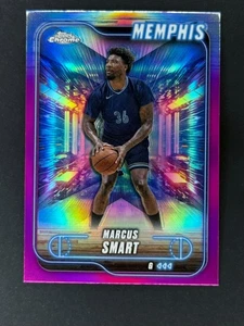 2024-25 Topps Chrome Basketball #147 Marcus Smart Magenta Refractor - Picture 1 of 3