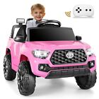 Toyota Licensed 12V Ride on Truck Car for Kids Electric Toys w/ Remote Control~