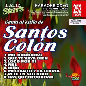 Karaoke Latin Stars 252 Santos Colón - Picture 1 of 1