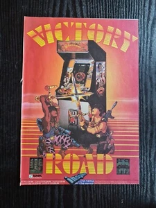 VICTORY ROAD IMAGINE SPECTRUM C64 ANUNCIO DE JUEGO PÓSTER ARTE 8,3X11,7" - Imagen 1 de 1