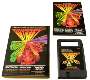 Speed Way! / Spin-Out! / Crypto-Logic!  Magnavox Odyssey 2 ~ getestet & funktionsfähig - Bild 1 von 18