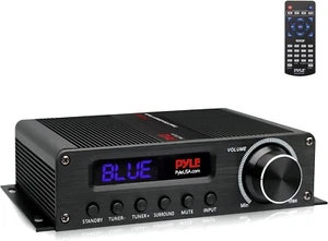 Pyle kompakter 5.1-Kanal-Verstärker integrierter drahtloser Bluetooth Musikstream FM - Bild 1 von 14