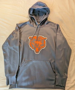 Nike Therma-Fit NFL On Field Apparel Chicago Bears Hoodie Blue Mens M - Picture 1 of 7