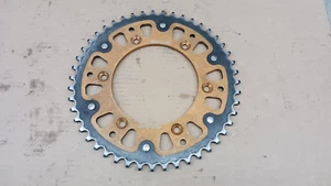 Supersprox GOLD 47T KTM Husqvarna Twin Ring Rear Sprocket - Stealth 990 Great! - Picture 1 of 5