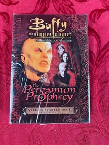 Buffy The Vampire Slayer - PERGAMUM PROPHECY (2001) Villain Starter Deck - Picture 1 of 9