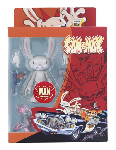 Sam & Max Freelance Police Max Action Figure Cover