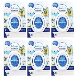 Ambi Pur Badezimmer & WC Lufterfrischer Cotton Fresh 6er Pack je 7,5ml - Bild 1 von 2