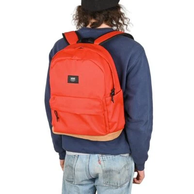Mochila Vans Old Skool Sport 22L - Rojo De Carreras/Antílope - Imagen 1 de 4