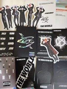 ATEEZ 2nd album [THE WORLD EP.FIN : WILL] PLATFORM ver photocard sticker - Picture 1 of 93