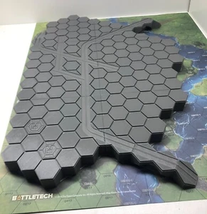 Hills for Grassland River CommCenter Mapsheet - 3D Printed Battletech Hills - Picture 1 of 4