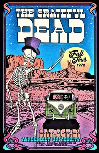 Grateful Dead Concert Poster - 12" x 18" Color Poster - Picture 1 of 1
