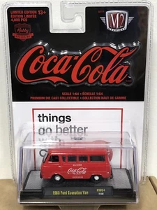M2 Machines Coca-Cola Hobby Exclusive - 1965 Ford Econoline Van - Picture 1 of 3