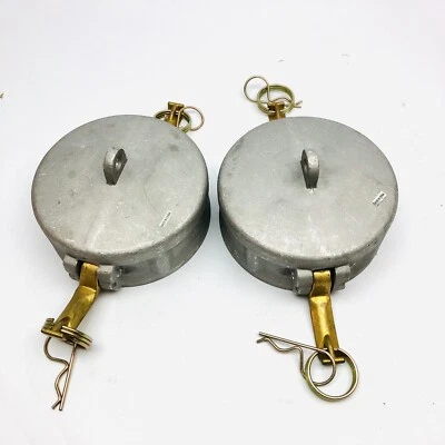 LOTE DE 2 TAPAS DE EXTREMO DE BLOQUEO DE LEVA HARD TITE 328-DC400 Foto 1 de 4