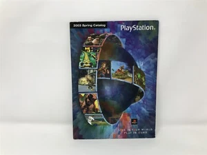 Promocional - PlayStation 2003 Spring Catalog E3 Press Kit Sony PS2 RARO - Imagen 1 de 1