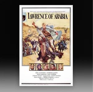 Original 1962 Lawrence of Arabia Poster – US One Sheet Style A – Peter O’Toole - Bild 1 von 1