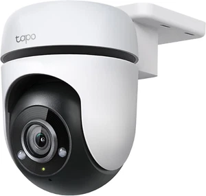 Affordable Security Wi-Fi Camera Tapo 1080P Outdoor Wired Pan/Tilt 360° View - Picture 1 of 11