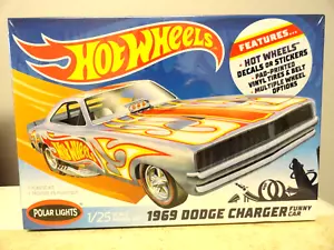 Polar Lights 1969 Dodge Charger Funny Car "Hot Wheels" 1/25 Scale Model Sealer - Picture 1 of 5