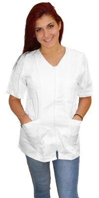 PETER'S ABITI DA LAVORO CAMICI da lavoro donna, per estetista DA LAVORO dentista divise CASACCA OSS