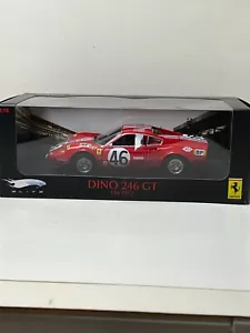 Ferrari Dino 246 GT, LM 1972 Hot Wheels Elite escala 1:18 con caja - Imagen 1 de 23