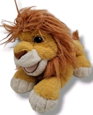 ⚡Disney König der Löwen Simba Plüschtier Kuscheltier Vintage Mattel 1994 selten⚡ - Bild 1 von 4