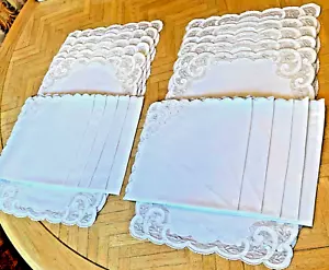 Tisch Tischsets Servietten Exquisit Madeira Leinen Scheuer of San Francisco 10 Sets - Bild 1 von 5