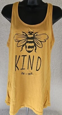 Camisa Top Blusa Ideal T by Next Level Mujer Talla XL X Grande Amarilla Tipo Abeja Foto 1 de 4