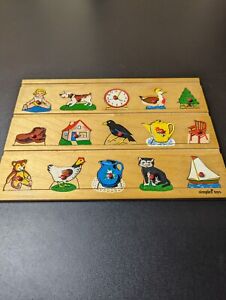 Simplex Toys wooden play board puzzle