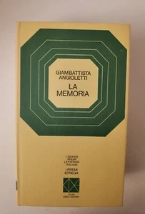 GIAMBATTISTA ANGIOLETTI LA MEMORIA PREMIO STREGA 1949 CLUB DEGLI EDITORI - Picture 1 of 1
