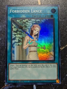 Forbidden Lance RA02-EN058 25th Anniversary Rarity Collection II 1st Edition - Picture 1 of 2