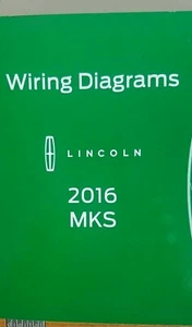 Fabricante de fabricante de equipos originales Lincoln MKS 2016 diagramas de cableado manual reparación de fábrica envío gratuito - Imagen 1 de 2