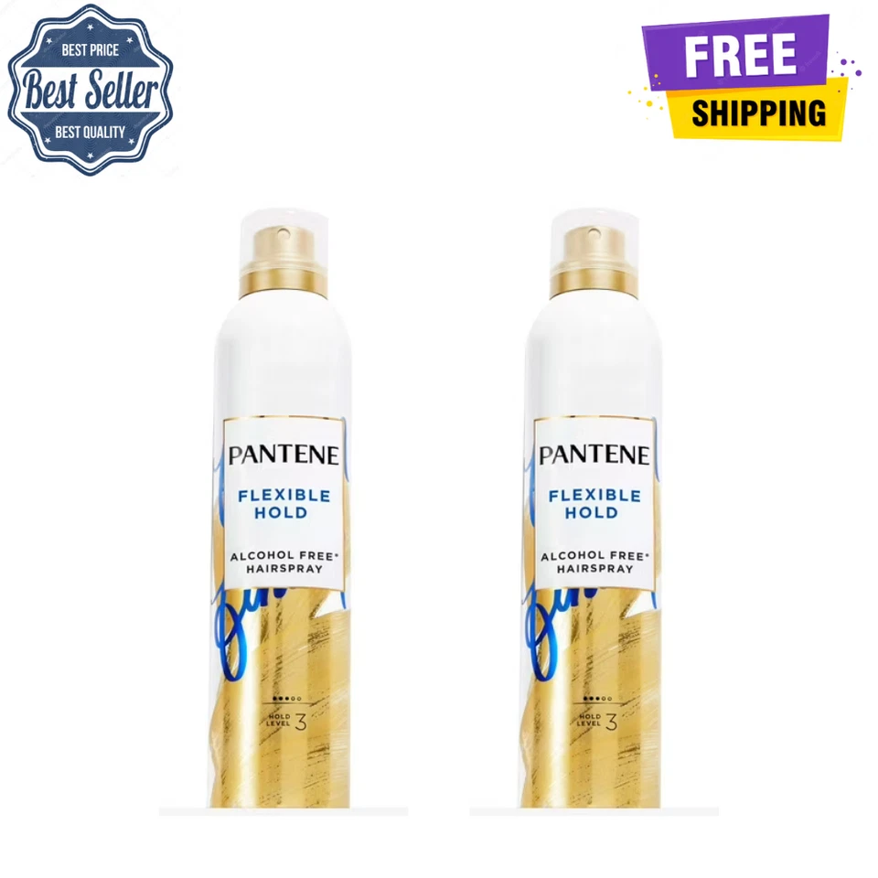 Pantene Pro-V Style Series увлажняющий лак для волос уровень 3, 7 унций (упаковка из 2) - Изображение 1 из 4