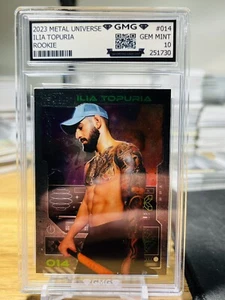 2023 Metal Universe Ilia Topuria Rookie GMG Graded 10 Gem Mint 💎 RC - Picture 1 of 1
