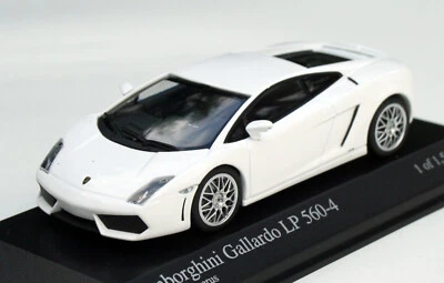 Lamborghini Gallardo LP 560-4 Coupé Bj. 2008-2012, Bianco, MINICHAMPS Im M.1 : - Immagine 1 di 4