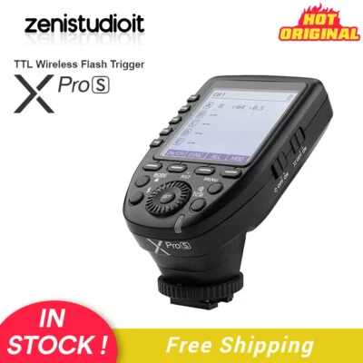 US Godox XPro-S 2.4G Wireless TTL HSS Flash Transmitter Trigger For Sony Camera - Image 1 of 4