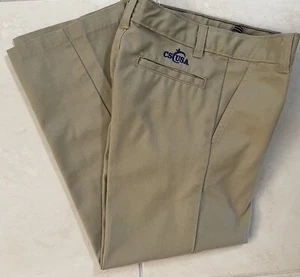 Dickies Boys Pants Cub Scout USA Size 8 Reg /23 Adjustable Waist Never Worn - Picture 1 of 7