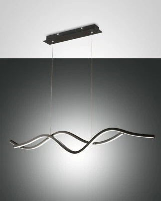 FABAS LUCE LED Pendel Leuchte Hänge Lampe Sinuo 3666-45-101  Easy - Dimm schwarz - Bild 1 von 4