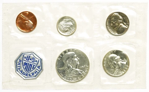 1959 P United States Proof Set Cover