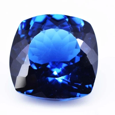 D' Block Natural Tanzanite 18.15 Ct Blue Cushion Cut Certified Loose Gemstone - Image 1 of 4