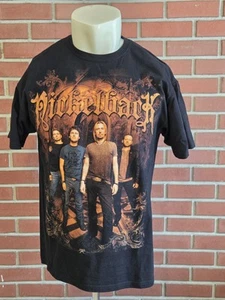 Nickelback Tour Shirt 2010 Concert Band Crewneck T-Shirt Mens XL Short Sleeve - Picture 1 of 11
