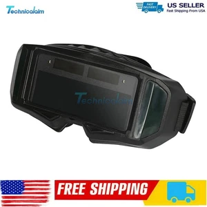 Automatische Verdunkelung Schweißerbrille Solar Schweißhelm Brille Augenbrille US-Bestand - Bild 1 von 14