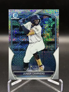 2023 Topps Bowman Chrome Junior Caminero Mojo #BCP-162 - Picture 1 of 2