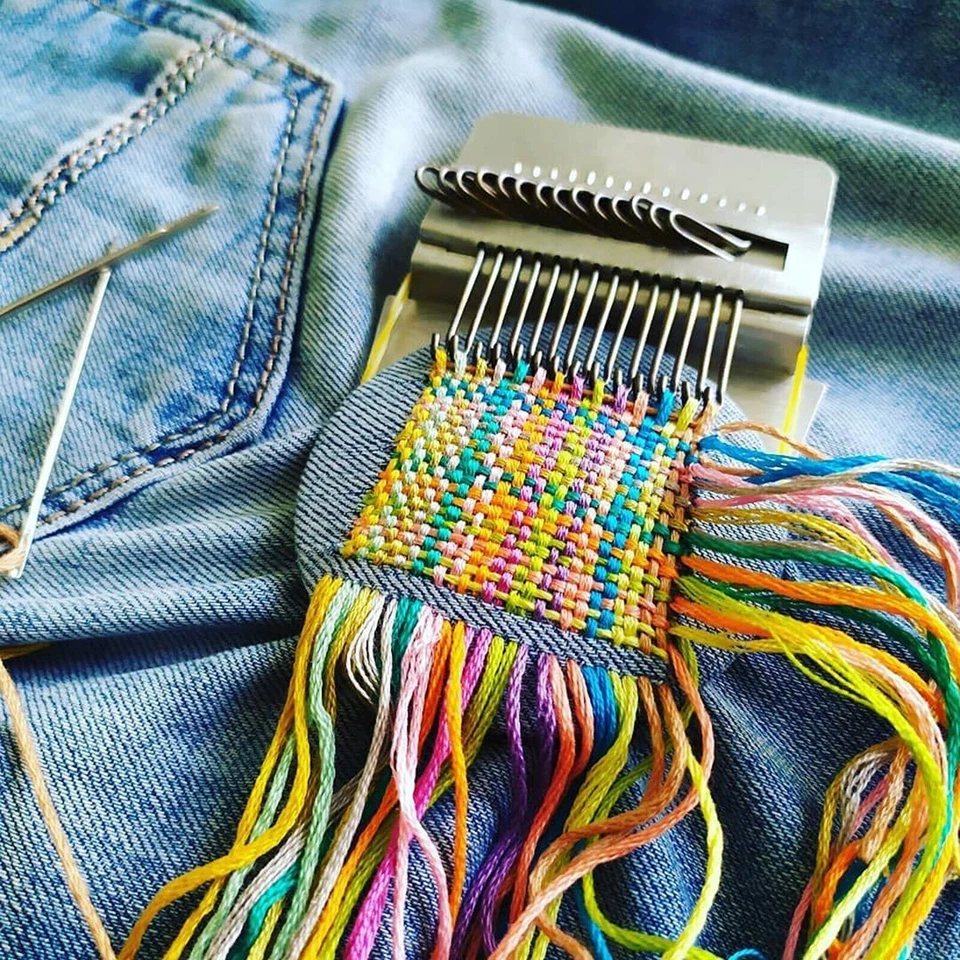 Telar Speedweve pequeño - Máquina herramienta herramienta de darning de reparación de costuras de tejido Foto 1 de 4