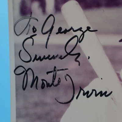 MONTE IRVIN HOF'er SF GIANTS - SIGNED AUTOGRAPH 8x10 PHOTO - more listed L@@K! - Image 1 of 4