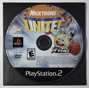 Nicktoons Unite (Sony PlayStation 2 PS2, 2005) DISC ONLY - TESTED WORKS - Picture 1 of 2