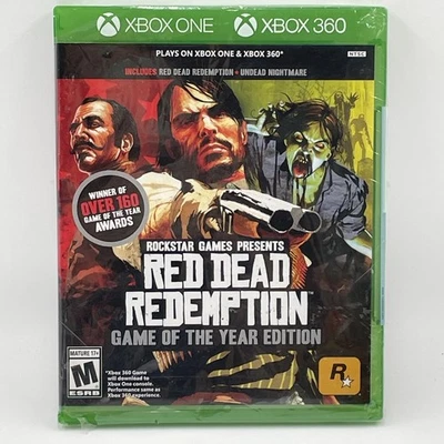 Red Dead Redemption Game of the Year Edition Xbox One/Xbox 360 NEW SEALED Read - Image 1 of 4