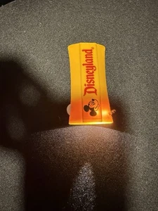 Vintage Disneyland Yellow Mini Flashlight Still Works - Picture 1 of 3