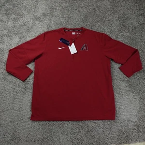 Arizona Diamondbacks Pullover Mens XXL Nike 2025 MLB 1/4 Zip Dbacks Pockets - Picture 1 of 12
