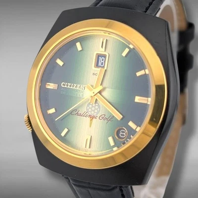 Citizen Challenge Golf Automatic Watch 38mm Mens Ref 4 77111 K wrist 19cm - Image 1 of 4