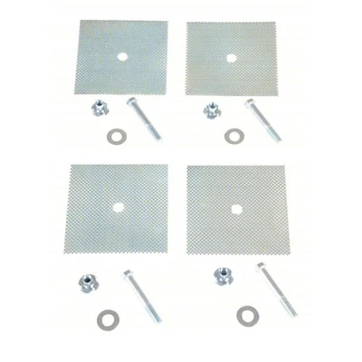 Kit de pegamento para bordillo de estacionamiento CS-GD-4: acero inoxidable para paradas de automóvil de 96 pulgadas 5XPR4 Foto 1 de 4